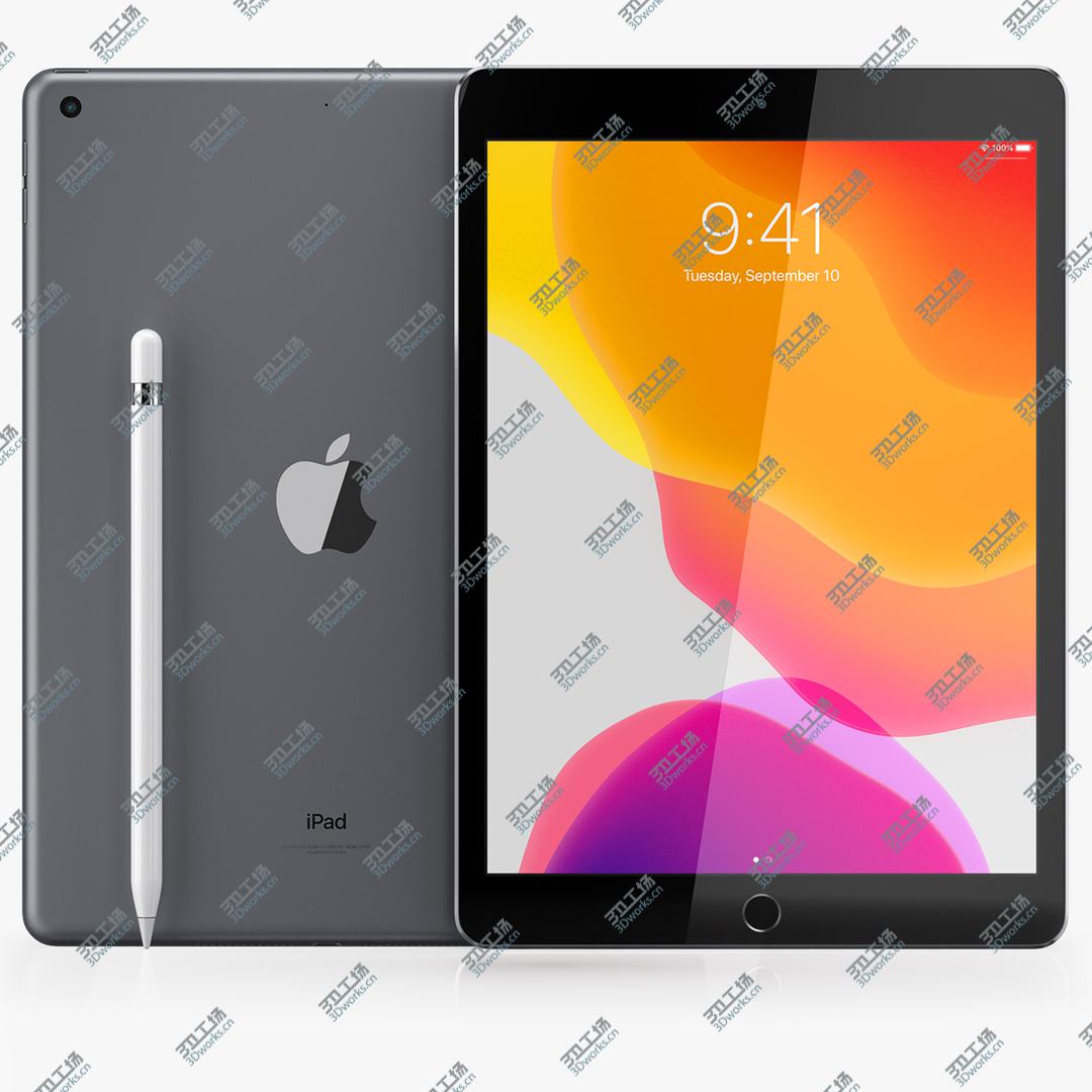 images/goods_img/202104091/3D model iPad 10.2 inch 7th generation 2019/1.jpg